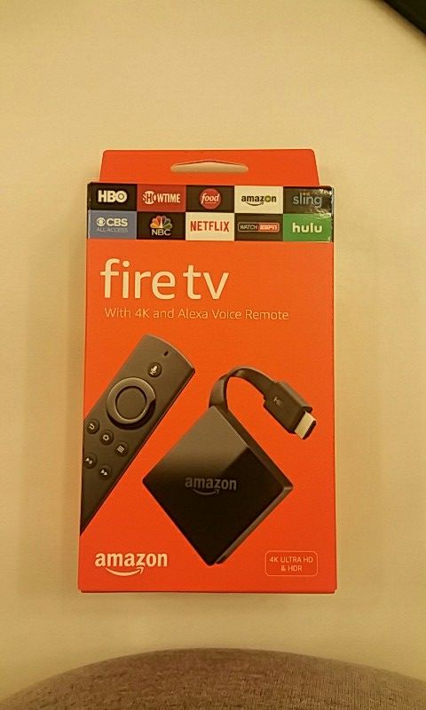 Amazon Fire TV (4K Ultra) HD and HDR