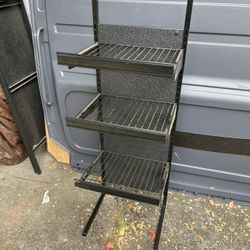Metal Display Shelfs