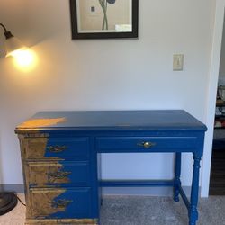 Painted Wooden Desk