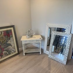 Small White Table