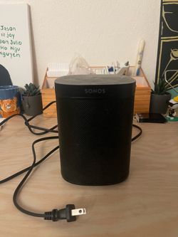 Sonos One Smart Speaker Black