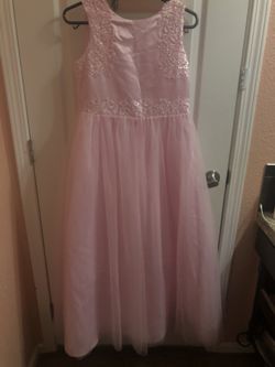 Pink Girl Party Dress