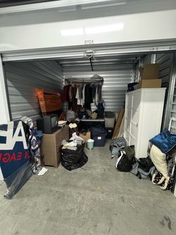 Storage unit sale
