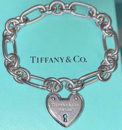 Tiffany & Co. Heart Lock Bracelet