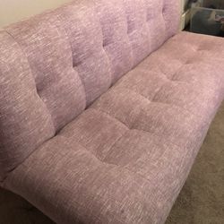 Pink Futon/couch 