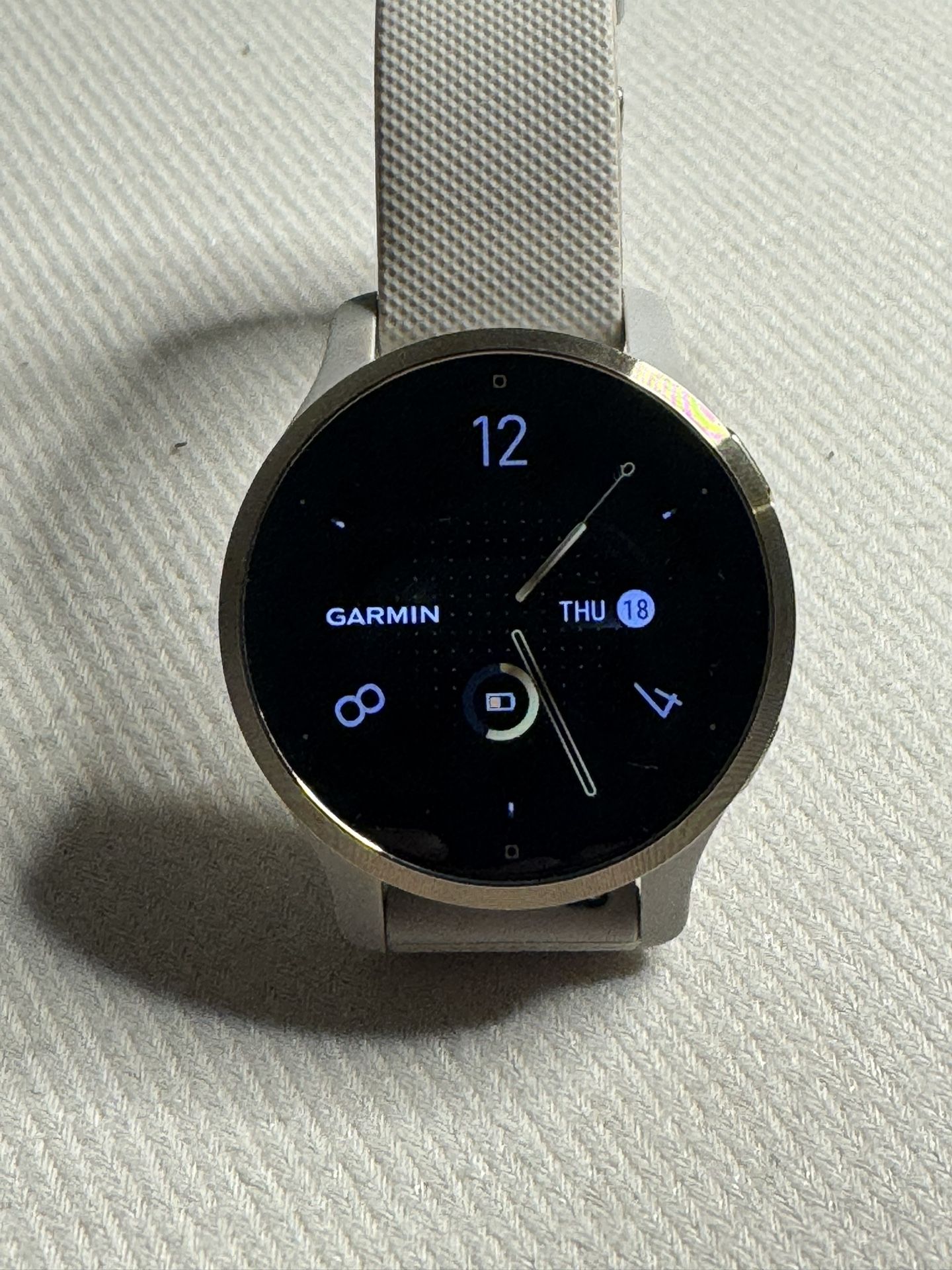 Garmin Venu 2s, 40mm Gold/Tan,  excellent condition