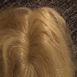 The Part On This Topper Blonde