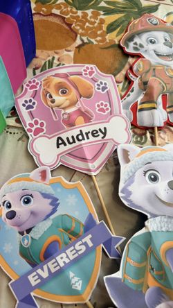 Centros De Mesa Paw Patrol