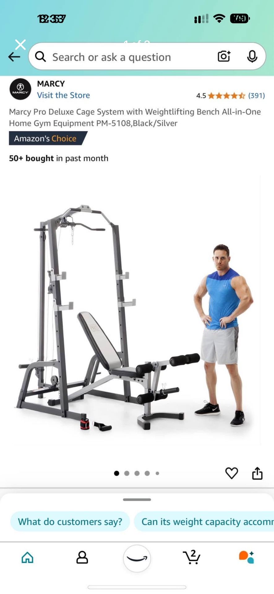 New Marcy Deluxe Cage System