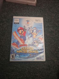 Mario & Sonic Olympic Winter Games Wii