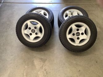 Club Car Aluminum Wheels and Tires. $300