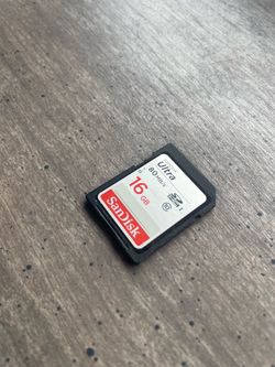 SanDisk Ultra 16GB SDHC Memory Card