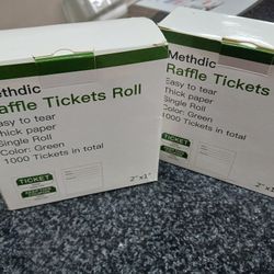 Raffle Tickets 2000 Ct