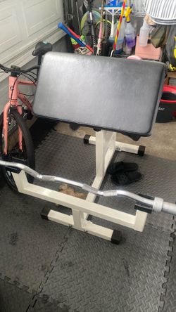 Preacher Curl Bench