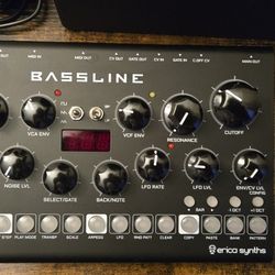 erica synths db-01 bassline synth sequencer