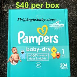 Pamper Baby Dry Size 1