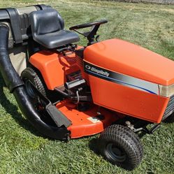38" 16HP Simplicity Mower With BAGGER