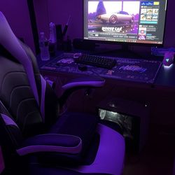 Gaming PC ( including gaming chair, keyboard, and razer mouse)