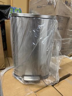 Stainless Steel Step Trash Can