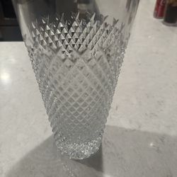 *Vintage* Waterford Crystal Vase Unknown Pattern 10" NO BOX