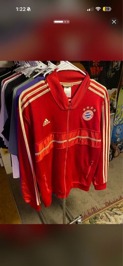 Bayern zip up sweater retro