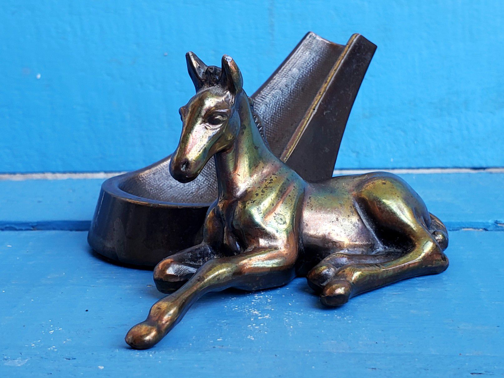Vintage Horse Tobacco Pipe Stand