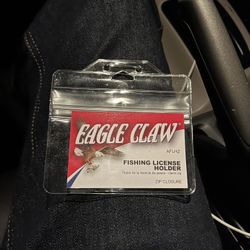 Fishing License Badge