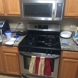 Stainless Steel , microwave, And Dishwasher (excellent condition )