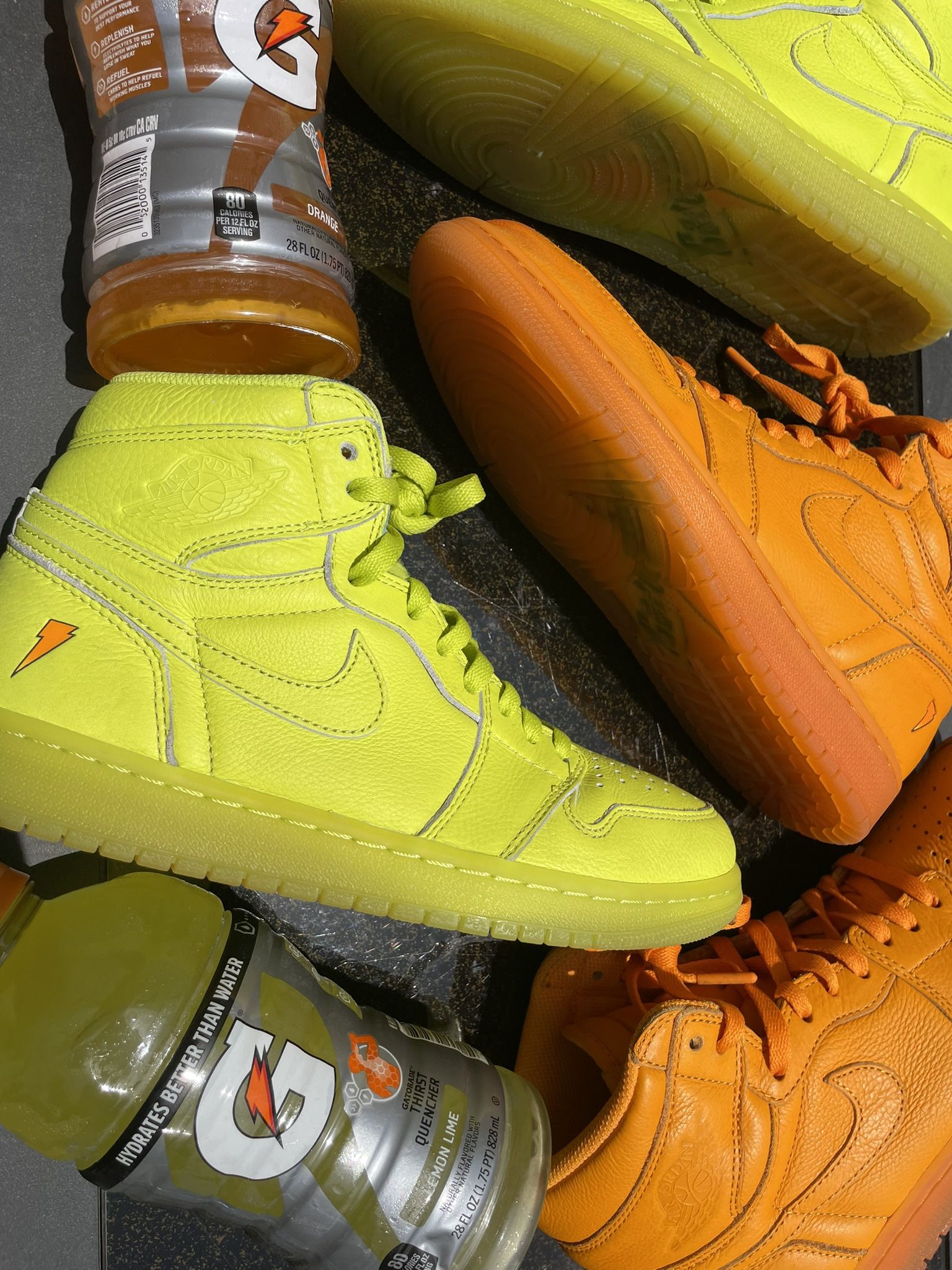 Jordan 1 Retro Gatorade Shoe Bundle
