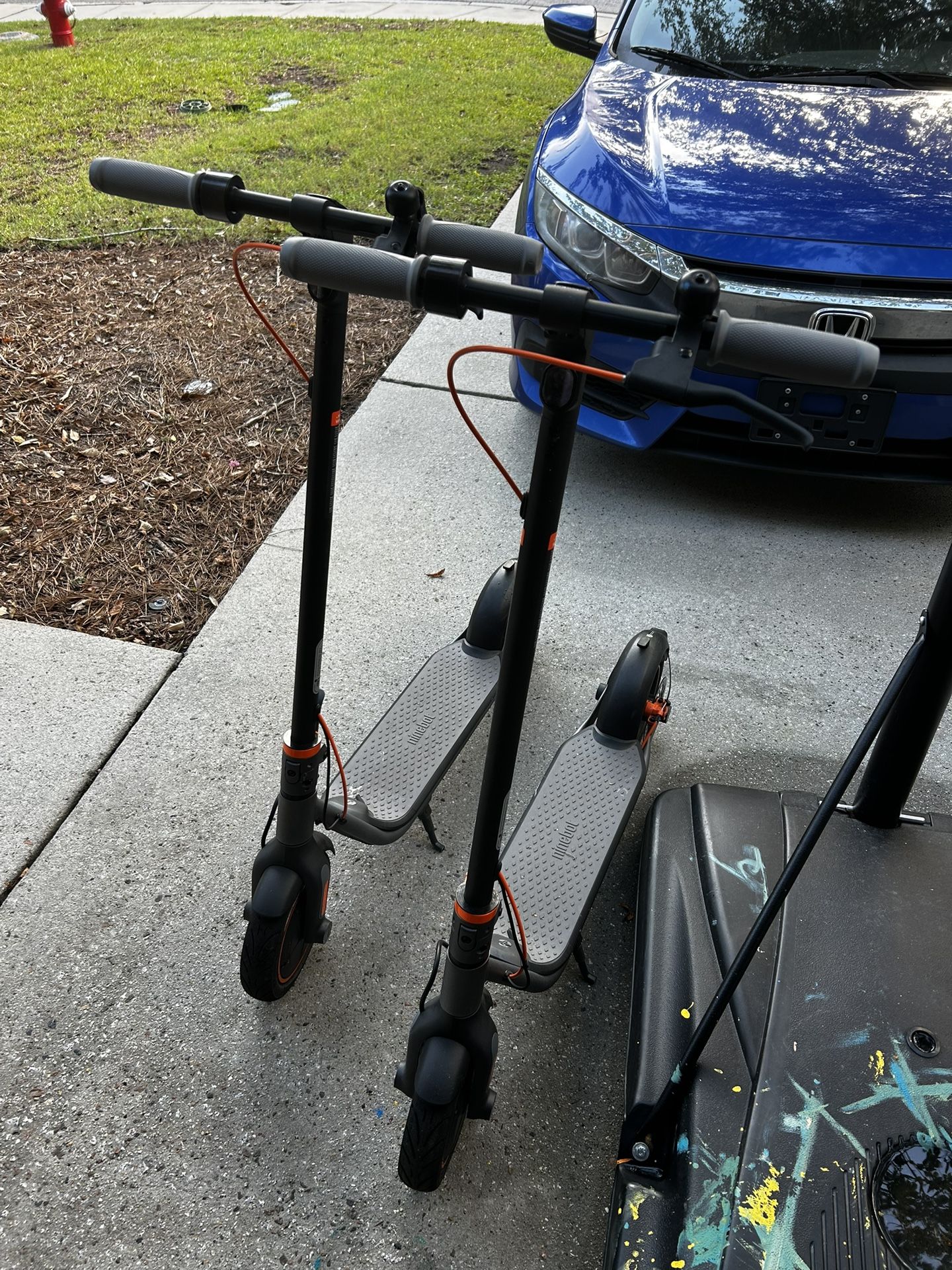 Two Ninebot Scooters