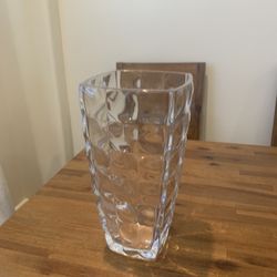Large Crystal Vase