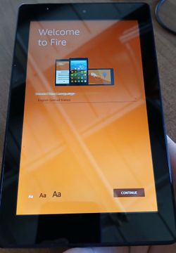 Amazon fire book tablet