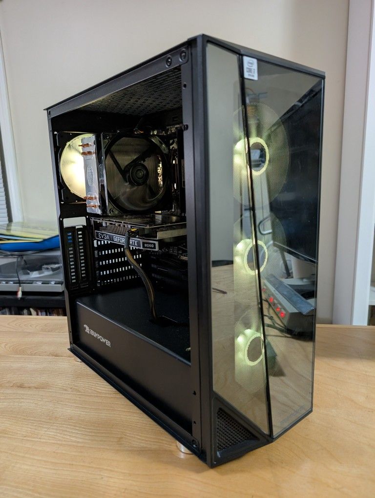 Intel Core I7 RGB Gaming PC RTX 2060 Windows 11 Home 