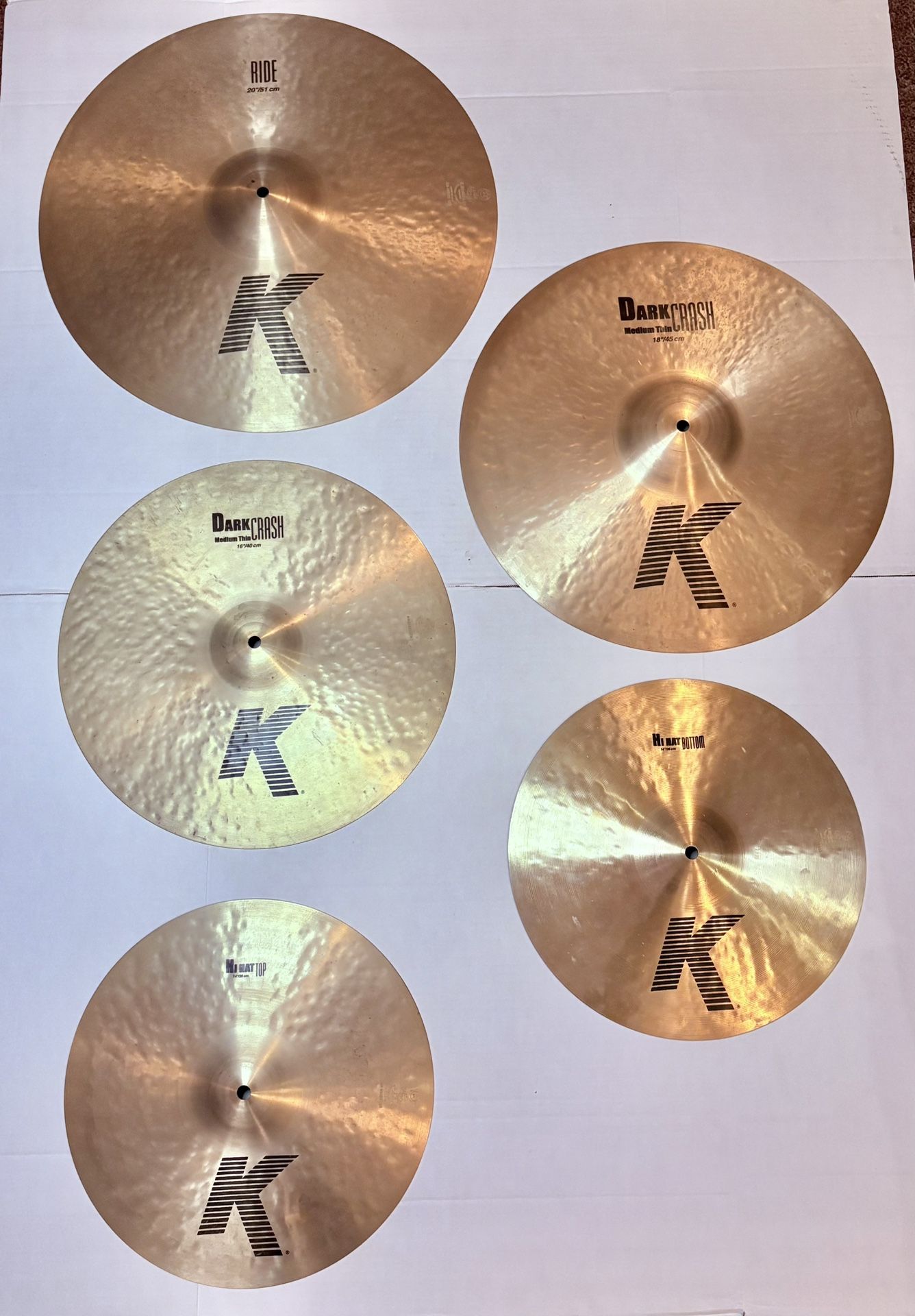 Zildjian K Series Cymbals