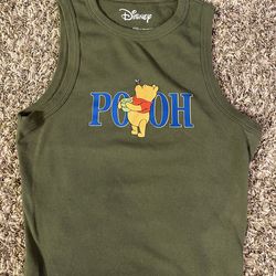 Winnie the Pooh tank top- Juniors size L