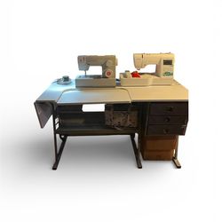 Sewing machine Adjustable Work station