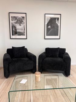 Black chairs