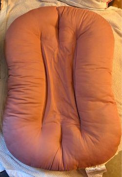 Snuggle Me Lounger with Blue Cover