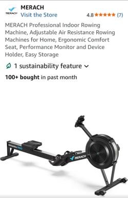 New Merach indoor rowing machine