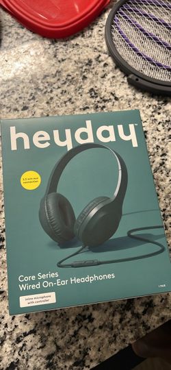 Heyday Core Series Wired On-Ear Headphones