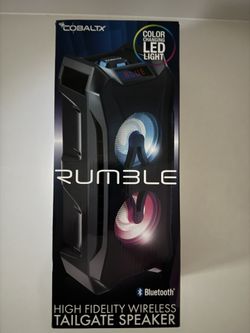 Cobaltx Rumble Portable Speaker