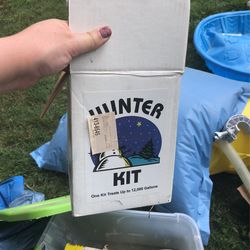Never used pool winterizing kit