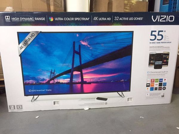 Vizio SmartCast 4k hdr tv 55” model m55-e0