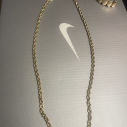 10k gold rope chain