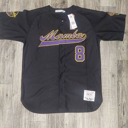 Kobe Bryant Mamba Baseball Jersey