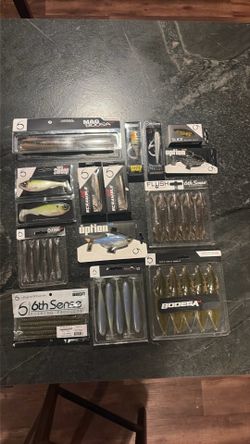 Fishing Lures Soft Plastics 6th Sense see Pics New