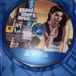 GTA5 Game Disc, PS4 But Also Works On Ps5