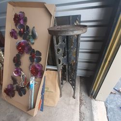 Cool Really Heavy Cast Iron Plant Stand