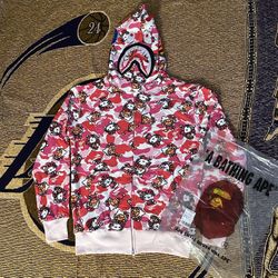 Hello Kitty Bape full zip