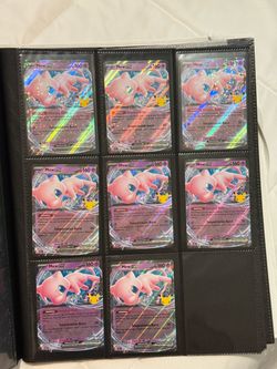 8 cards of Mew 30th Celebration